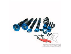 Винтовая подвеска (койловеры) Linesracing LR Mazda Mazda 3 BK (вкл MPS) 2003-2008, регулируемые по высоте (фултап), жесткости (36 регулировок)и развалу (см хар-ки) SD-046