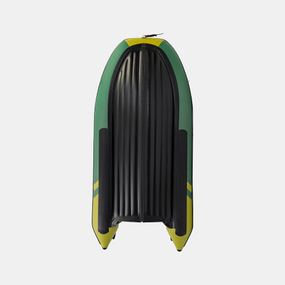 Моторная лодка GLADIATOR E380PRO зелено-оливковый днище