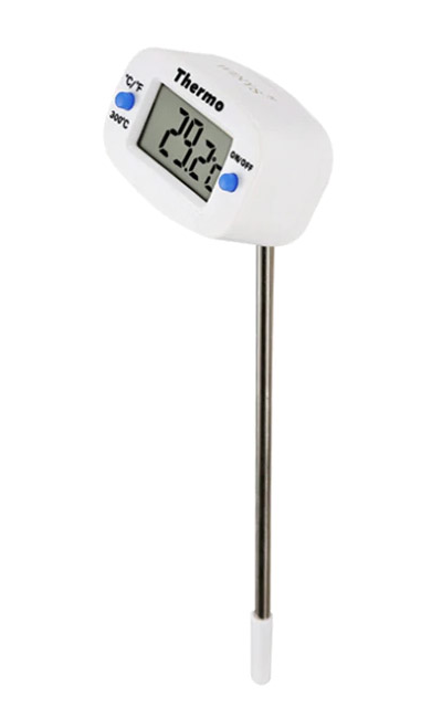 Термометр цифровой со щупом ТА-288, длинна 14 см, толщина 4 мм.