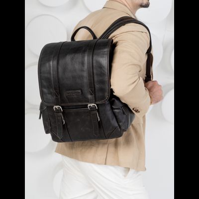 Кожаный рюкзак Montalbano brown (арт. 3097-04)