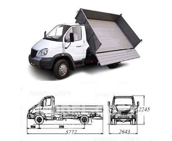 Углярка под самосвал чертеж