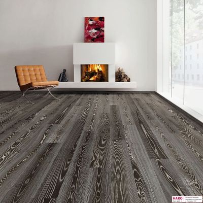 Паркетная доска Haro Ясень Фенси 530945 1-пол масло