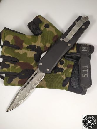 Складной нож Microtech Combat Troodon Damask