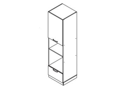 Кухонный пенал Равенна Фиеста П60 1д1ящ