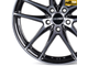 Комплект дисков R18 8,0J ET+40 5*114,3 CST ZERO 2266-CT354 Черный с полированными лучами покрыты лаком (80813)