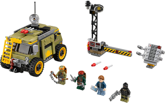 Конструктор LEGO # 79115 «Спасательная Операция на Черепашьем Фургоне» в Сборе.