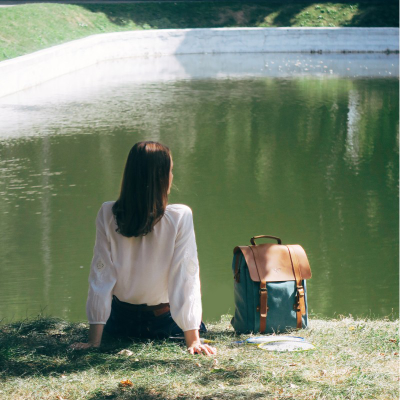 Рюкзак Ginger Bird Winter Pack 16 Coral Blue