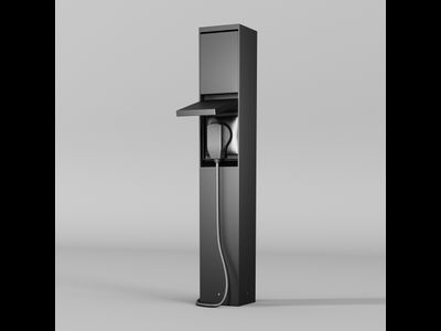 Уличная розетка Nido 2x2000Вт IP 54, O460FL-GF02SC