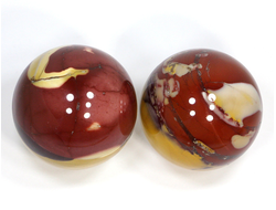 Шар Яшма мукаит (моокаит) в ассортименте, Австралия (50 мм, 160-170 г) №21188