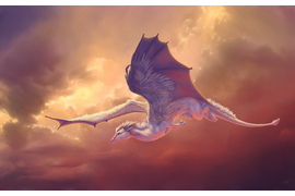 Дракон и закат