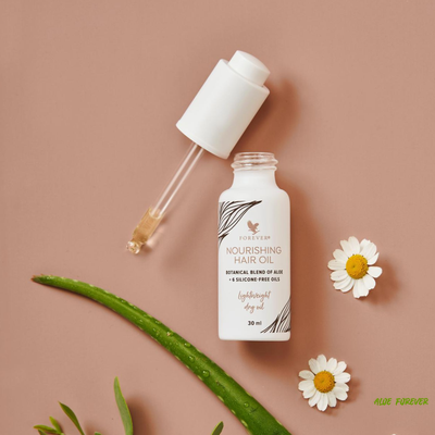 Nourishing Hair Oil - Питательное масло для волос с алоэ вера и шестью растительными маслами