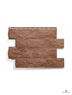 Туф ЭКО 560*680 мм Терракотовый