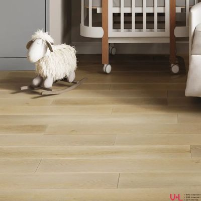 SPC ламинат FirstFloor Бежевый Старый Дуб 1F012 43 класс толщина 4.0 мм с фаской замковый 2.665 м2