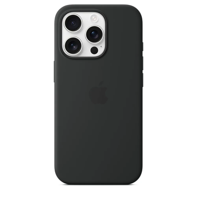 Чехол Silicone Case с MagSafe iPhone 16 Pro (Black)