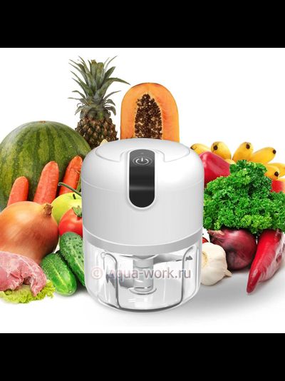 Портативный блендер micro-USB белый Food processor