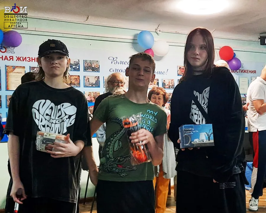 Спортивные соревнования в обществе инвалидов г. Артема 14.06.2024