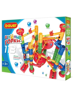 Детский развивающий конструктор Bauer Игровой Набор Весёлые горки 113 3+