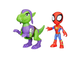 Фигурка коллекционная SPIDEY & AMAZING FRIENDS с динозавром Spidey and Goblin Raptor G0120