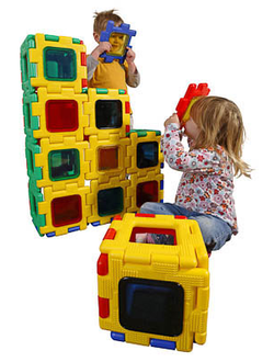 Дополнительный набор ПОЛИДРОН ГИГАНТ "Комплект встраиваемых цветных окон"