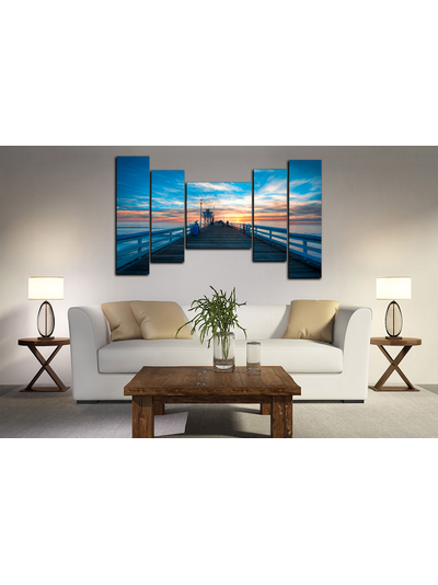 Модульная картина "Мост к солнцу"