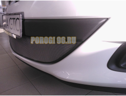 Защита радиатора Opel Astra J GTC 2011- chrome