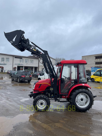 Трактор Dongfeng 404 G2 фронтальный погрузчик