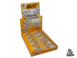 Лезвия для бритвы-шаветт Bic Chrome Platinum (блок 100 шт.)