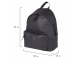 Рюкзак BRAUBERG универсальный, сити-формат, черный, кожзам, "Селебрити", 20 литров, 41х32х14 см, 226423