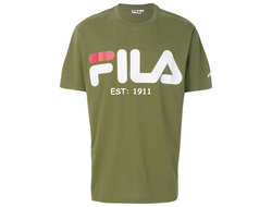 Футболка Fila (EST 1911) зеленая