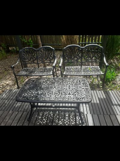 Садовый комплект из литого алюминия Valeria II