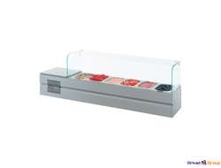 Витрина для компонентов пиццы АТЕСИ «БОЛОНЕЗЕ»-6