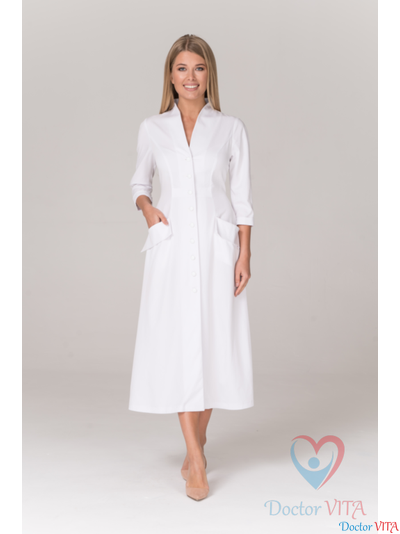ПЛАТЬЕ медицинское Dr.Super &quot;Anita&quot; белое
