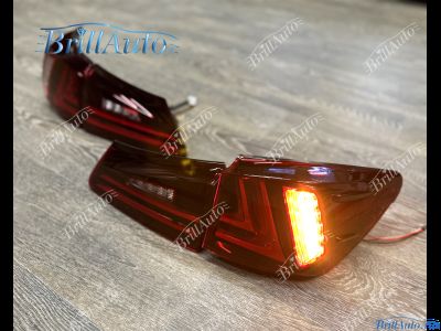 Стопы Lexus IS 05-12 красные стиль 16+