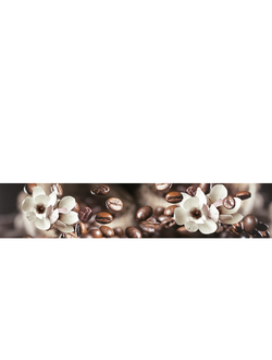 Интерьерная панель №26 "Кофейный аромат" глянец 3000*600*1,5мм  АБС