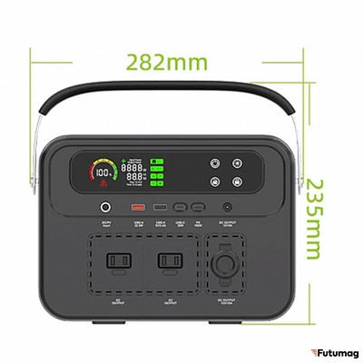 Портативная зарядная станция Novoo Portable Power Station 666Wh NEP700S