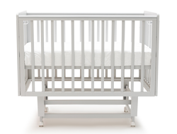 Детская кроватка Agex Lira (маятник продольный) Серый