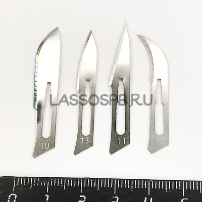 Лезвие N13 нержавеющая сталь в индивидуальном блистере 1 шт