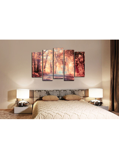 Модульная картина "Осенний день"