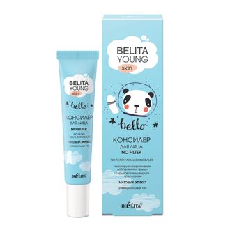 Консилер для лица «NO FILTER» «BELITA YOUNG SKIN», 20 мл