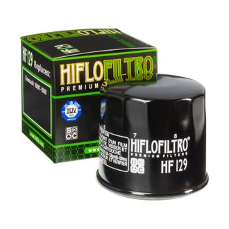Масляный фильтр  HIFLO FILTRO HF129 для Kawasaki (16097-0010, 16097-1069) // Suzuki (16510-82703) // Arctic Cat (3005-948)