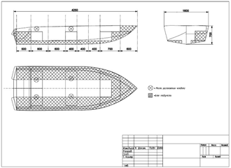 Моторно-гребная лодка Тактика-430 РМ
