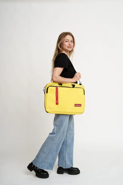 Сумка для ноутбука 17.3 - 18 дюймов Optimum RL, желтая