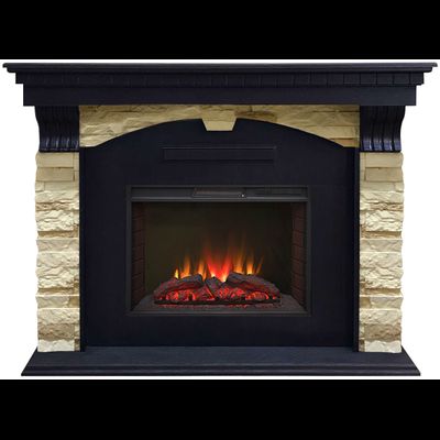 Электрокамин Дублин BL M1 с очагом Sparta 25.5 LED