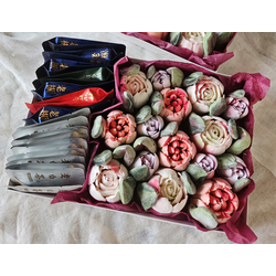 Большой набор с тюльпанами №1