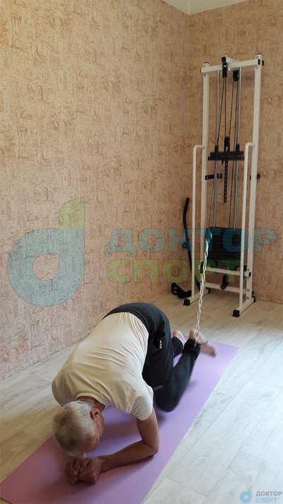 "Санитас" 60 кг со скамьей (металлические обрезиненные груза)