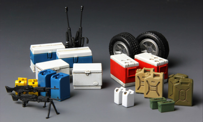Сборная модель: (MENG SPS-014) Equipment For Modern U.S. Military Vehicles