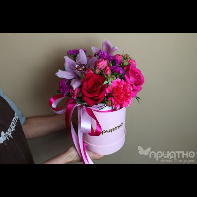 Цветочная композиция на 8 марта № 717