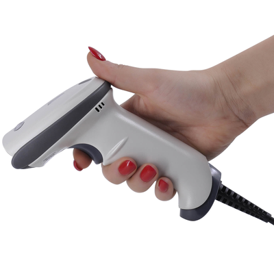 Проводной сканер штрих-кода MERTECH 2210 SUPERLEAD P2D USB White 3 m cable