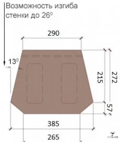 Камень для подпорной стенки