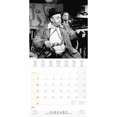 Jazz History Иностранные перекидные календари 2021, Jazz History Calendar 2021, Intpressshop